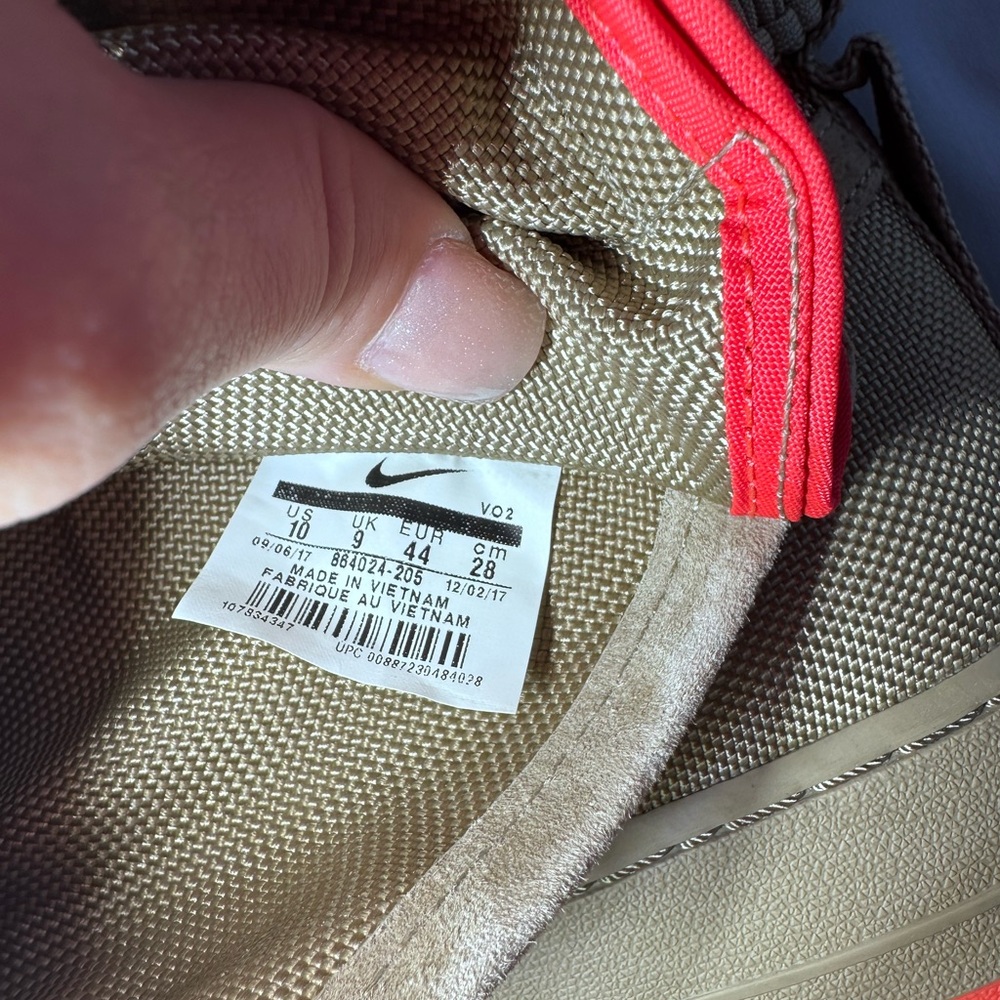 Nike SF Air Force 1 Rush Coral Size 10 - Picture 5 of 7